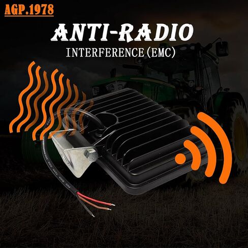 AGP.1978 Trator Work Light 48W 6.6In 3840Lms Excavator Flood Light Offroad Lighting fits Farm Tractor Engineer Truck, 12/24V/48V Forklift Off Road Lights (1) in Saudi Arabia