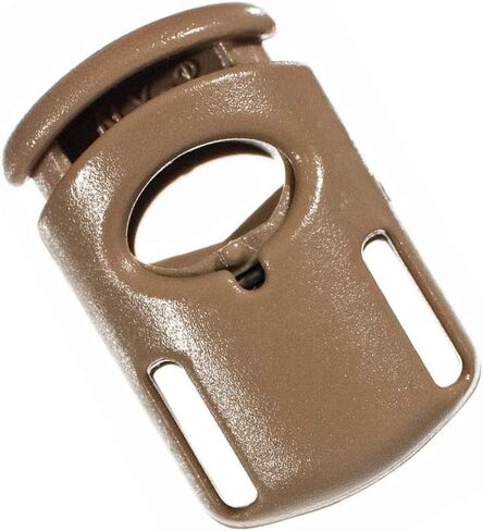 Paracord Planet Ellipse Spring Cord Lock 1/4 Inch – Paracord and Clothing – Tan (25 Pack) in Saudi Arabia