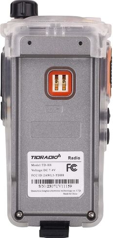 (4th Generation) TIDRADIO TD-H8 10Watt Ham Radio,APP Programming,Spectrum Analysis,SMS Message Text,Online Firmware Update,Version Switch,Multi-Band AM/FM/NOAA Weather Receiver Handheld Two Way Radio in Saudi Arabia