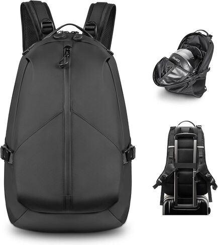 حقيبة ظهر لخوذة الدراجة النارية من JUMO CYLY بسعة كبيرة وحقيبة تخزين مضادة للماء مع شريط عاكس للرجال in Kuwait