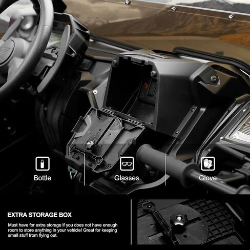 Kiwi Master Electronic Device Tablet Mount Phone Holder Compatible with 2019-2024 Honda Talon 1000R 1000X 1000X4 1000R4 Accessories Storage Box Organizer Tray in Saudi Arabia