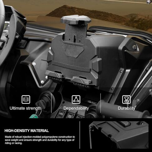 Kiwi Master Electronic Device Tablet Mount Phone Holder Compatible with 2019-2024 Honda Talon 1000R 1000X 1000X4 1000R4 Accessories Storage Box Organizer Tray in Saudi Arabia
