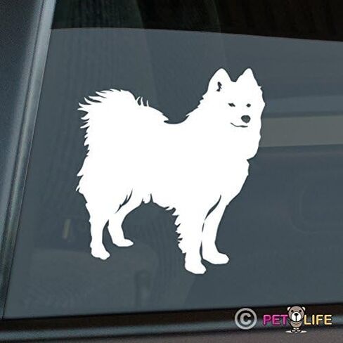 Mister Petlife Samoyed Sticker Vinyl Auto Window Sammy in Saudi Arabia