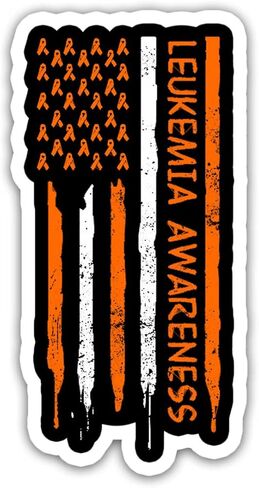 HOSALA (3 قطع/الحزمة) ملصق للتوعية بسرطان الدم هدية تزيين خوذة جرافيك مصد - ملصق الناجي من سرطان الدم 3x4 in Kuwait