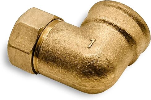 Pipe Cap Lid 1" Female Brass Pipe Cap NPT 1 inch Female Pack of 1 in Saudi Arabia