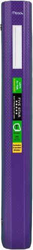 Five Star 1 Inch 3 Ring Binder, Plastic, Red (38896) in Saudi Arabia