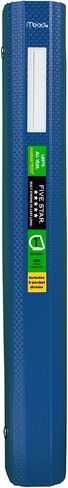 Five Star 1 Inch 3 Ring Binder, Plastic, Red (38896) in Saudi Arabia