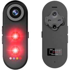 EBTOOLS Bike Camera with Tail Light, 4K Bike Rear View Camera, 6 Lighting Modes, IPX6, 140 Wide Angle, 6H Battery, App Control, Type C Rechargeable in Kuwait