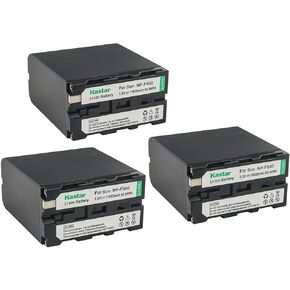 Kastar NP-F990 Battery 1-Pack Replacement for HVR-Z5 HVR-Z7 HVR-AU1 HXR-MC1500 HXR-MC2000 HXR-MC2500 HXR-NX100 HXR-NX3 HXR-NX5 HXR-NX5R MPK-DVF4 MVC-CD1000 MVC-CD400 MVC-CHF81 Camera in Saudi Arabia