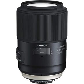 Tamron AFF017N700 SP 90mm F/2.8 Di VC USD 1:1 Macro for Nikon Cameras (Black) (Certified Refurbished) in Kuwait