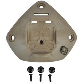 Universal NVG Mount Shroud for 1 or 3 Hole Helmets | Compatible with ACH MICH Fast OPS-Core Crye AirFrame | Reinforced Polymer Night Vision Mount with Hardware Lightweight Durable in Saudi Arabia