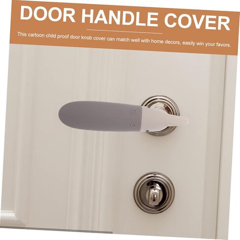 Angoily Silicone Door Handle Protector Cover for Boys and Girls Safety Door Knob Cover Washable Collision Design for Home Use in Saudi Arabia