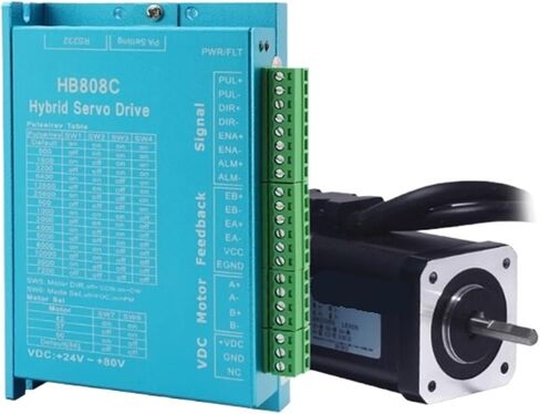 1pcs 42 Hybrid Closed-Loop Stepper Motor 0.55nm 0.7nm Servo Motor HB808C Driver 17 Electrical(0.55NM Motor HB808C) in Saudi Arabia