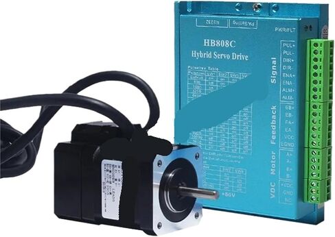 1pcs 42 Hybrid Closed-Loop Stepper Motor 0.55nm 0.7nm Servo Motor HB808C Driver 17 Electrical(0.55NM Motor HB808C) in Saudi Arabia