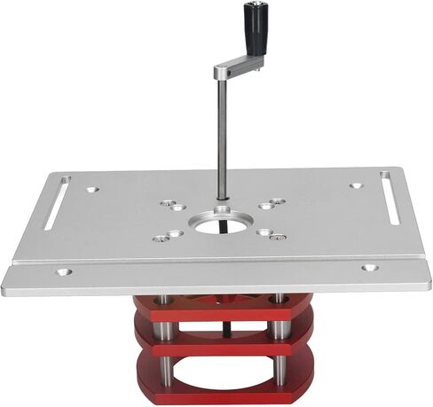 Router System Kit, Manual Lifting Router System Router Table Saw Insert Base Plate Router System Router Worktable for Woodworking Slotting Small Trimming Machine in Saudi Arabia