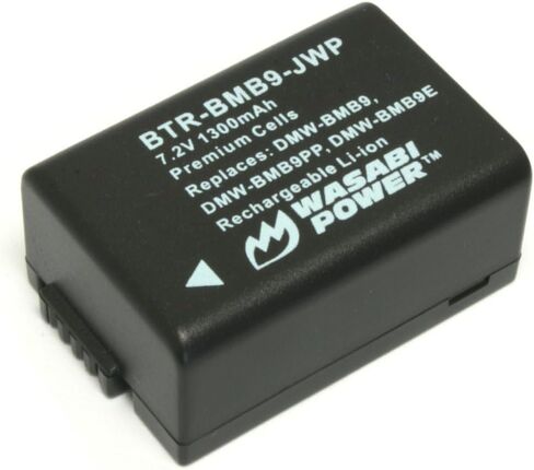 Wasabi Power Battery for Panasonic DMW-BMB9, DMW-BMB9E, DMW-BMB9PP in Saudi Arabia