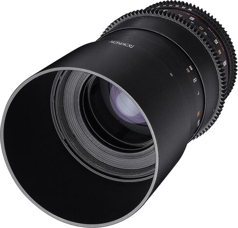 Rokinon Cine DS 100mm T3.1 ED UMC Full Frame Telephoto Macro Cine Lens for Canon EF Digital SLR Cameras (Renewed) in Saudi Arabia