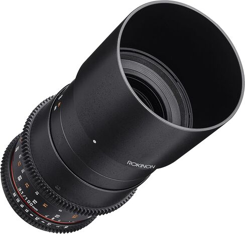 Rokinon Cine DS 100mm T3.1 ED UMC Full Frame Telephoto Macro Cine Lens for Canon EF Digital SLR Cameras (Renewed) in Saudi Arabia