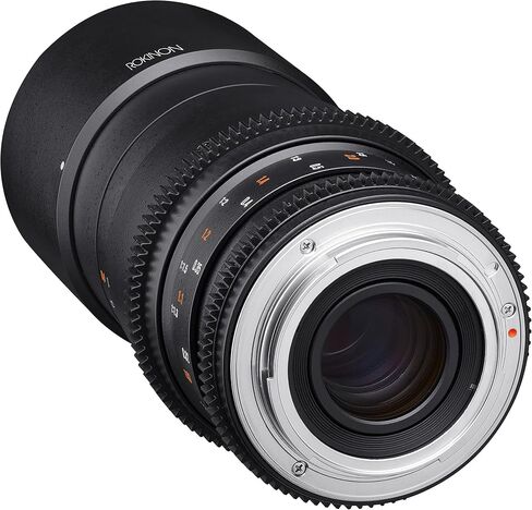 Rokinon Cine DS 100mm T3.1 ED UMC Full Frame Telephoto Macro Cine Lens for Canon EF Digital SLR Cameras (Renewed) in Saudi Arabia