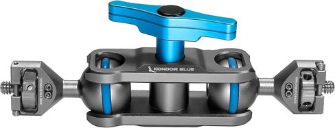 KONDOR BLUE | Cine Magic Arm with NATO Clamps | Lightweight, Pro Mounting Solution, Adjustable Tension, Strong & Reliable Articulating Arm | Space Gray in Saudi Arabia
