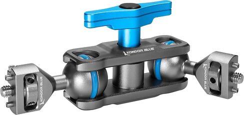 KONDOR BLUE | Cine Magic Arm with NATO Clamps | Lightweight, Pro Mounting Solution, Adjustable Tension, Strong & Reliable Articulating Arm | Space Gray in Saudi Arabia