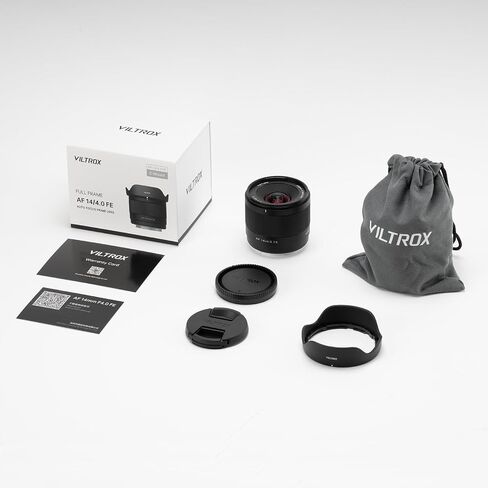VILTROX AF 14mm F4.0 Air Autofocus Lens, Full-Frame Large Aperture Lens for Sony FE-Mount Cameras A7SIII A7II A7RIII A7IV A7RIV A9 A1 FX3 A7RV ZVE1 A7CR A7CII A9III in Saudi Arabia