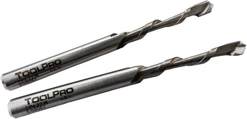ToolPro 3/16 in. Piloted Down-Spiral Drywall Cutout Bit - Heavy-Duty Rotary Zip Bit for Can Lights and Outlet Boxes (10-Pack) in Saudi Arabia