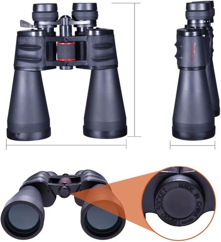 Monoculars for Adults High Power, 10-30X60 Power Zoom Binoculars Professional Telescope Wide-Angle No Telescope Binoculars in Saudi Arabia
