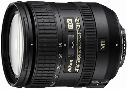 عدسة تكبير Nikon AF-S DX مقاس 16-85 ملم لكاميرا نيكون DSLR (متجددة) in Saudi Arabia