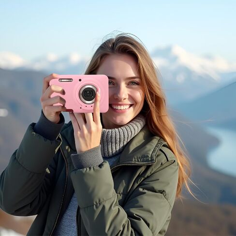 حافظة لكاميرا Kodak PIXPRO FZ55 الرقمية، حافظة ناعمة مضادة للخدش، غطاء عدسة واقٍ من السيليكون الناعم لملحقات كاميرا Kodak Pixpro Fz55 DSLR (مسحوق جيلي) in Saudi Arabia