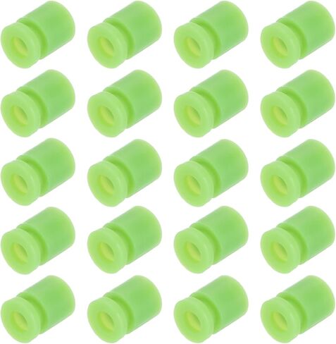 كرات مطاطية مضادة للاهتزاز من MECCANIXITY RC لجهاز التحكم في الطيران RC F4 F7 ملحقات الطائرة بدون طيار M3x8mm (أخضر فاتح)، عبوة من 20 قطعة in Saudi Arabia
