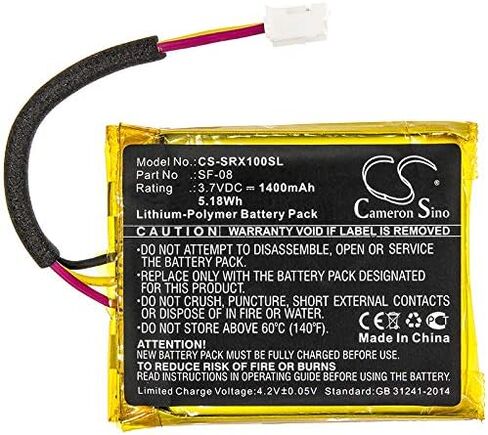 بطارية بديلة من FITHOOD لجهاز Sony SRS-XB10 SRS-XB12 SF-08 (1400 مللي أمبير/3.7 فولت) in Saudi Arabia