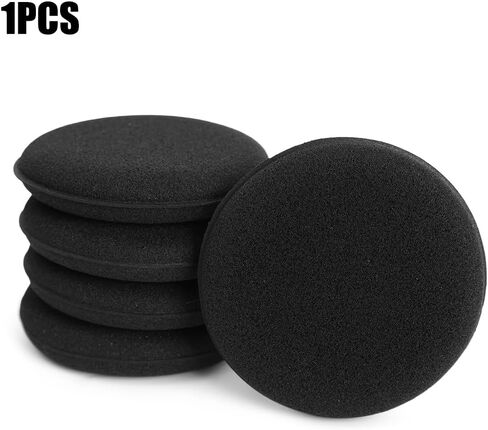 5PCS Microfiber Wax Applicator Pads, Car Wax Applicator, Buffing & Detail Polishing Foam Pads for Car Cleaning and Fine Polishing in Saudi Arabia