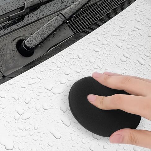 5PCS Microfiber Wax Applicator Pads, Car Wax Applicator, Buffing & Detail Polishing Foam Pads for Car Cleaning and Fine Polishing in Saudi Arabia