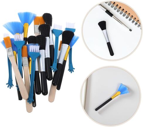 20pcs Keyboard Cleaning Brush Set Multi Function Electronic Cleaner Kit for Phones Cameras and Monitors Precision Tools for Intricate Cleaning Tasks in Saudi Arabia