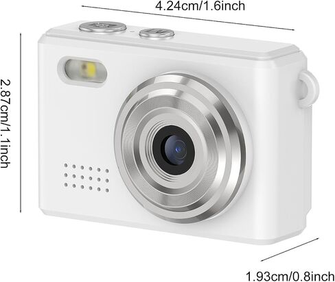 كاميرا VBESTLIFE Mini Camera 1080P HD مسجل فيديو، كاميرا فيديو رقمية على شكل سلسلة مفاتيح مع شاشة HD 0.96 بوصة، كاميرا صغيرة محمولة للسفر، مدونة فيديو (وردي) in Saudi Arabia
