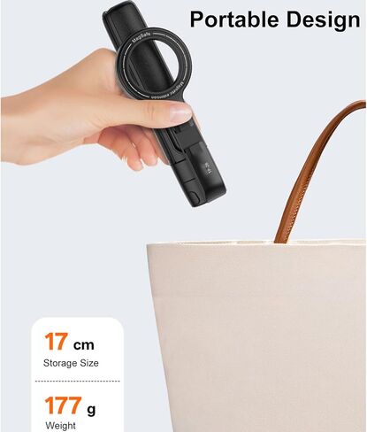 EBTOOLS حامل ثلاثي عصا سيلفي 64 سم، ارتفاع قابل للتعديل، جهاز تحكم عن بعد لاسلكي، دوران 360 درجة، مضاد للاهتزاز، عصا سيلفي مغناطيسية 3 في 1 قابلة للتمديد، حامل هاتف مغناطيسي قابل للطي in Kuwait