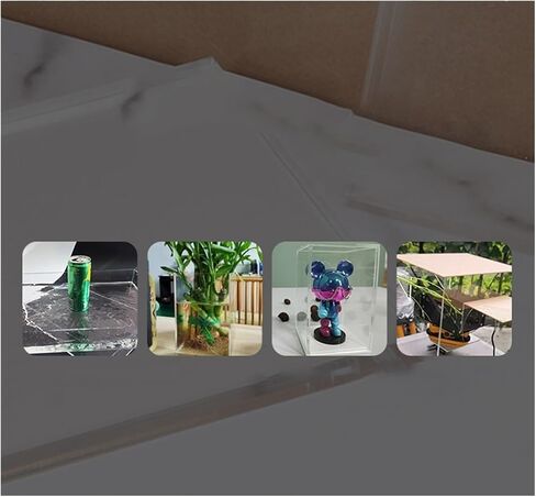 Acrylic Photography Dynamic Water Tank, Acrylic Photography Water Tank Display Box Multiple Sizes 3mm(20x30x30cm(7.9x11.8x11.8in)) in Saudi Arabia