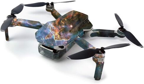 MightySkins Skin for DJI Mavic Mini Portable Drone Quadcopter - Eagle Nebula | Protective, Durable, and Unique Vinyl Decal wrap cover | Easy To Apply, Remove, and Change Styles | Made in the USA (DJMAVMIN-Eagle Nebula) in Saudi Arabia