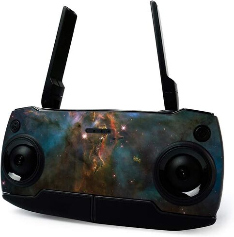 MightySkins Skin for DJI Mavic Mini Portable Drone Quadcopter - Eagle Nebula | Protective, Durable, and Unique Vinyl Decal wrap cover | Easy To Apply, Remove, and Change Styles | Made in the USA (DJMAVMIN-Eagle Nebula) in Saudi Arabia