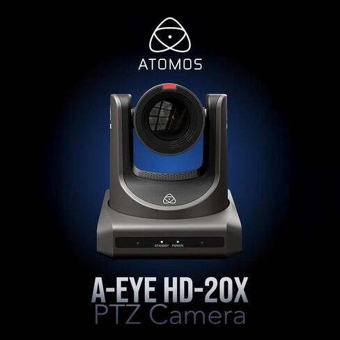 Atomos A-Eye HD-20X Auto-Tracking PTZ Camera 20X Optical Zoom CMOS Sensor Bundle with Remote Control (3 Items) in Saudi Arabia