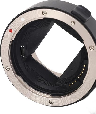 Camera Lens Adapter, EF Mount Lens - NEX Camera Adapter, Aluminum Alloy Autofocus NEX to EF Mount Adapter for NEX VG30, #311 in Saudi Arabia