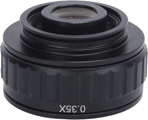 Hilitand Microscope Adapter 0.35X 38mm C Mount Lens Adapter Tube for Microscope with CX Photo Port Compatible with 2/3in to 1in Cameras in Saudi Arabia