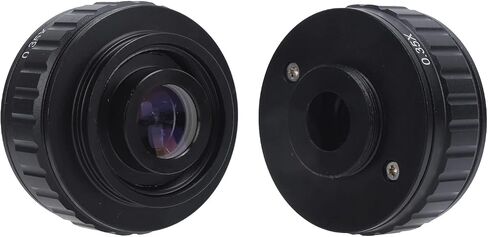 Hilitand Microscope Adapter 0.35X 38mm C Mount Lens Adapter Tube for Microscope with CX Photo Port Compatible with 2/3in to 1in Cameras in Saudi Arabia