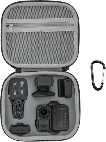 حقيبة حمل لملحقات DJI Osmo Nano، حقيبة تخزين جلدية محمولة من جلد البولي يوريثان حقيبة سفر واقية لـ DJI Osmo Nano (برتقالي) in Kuwait