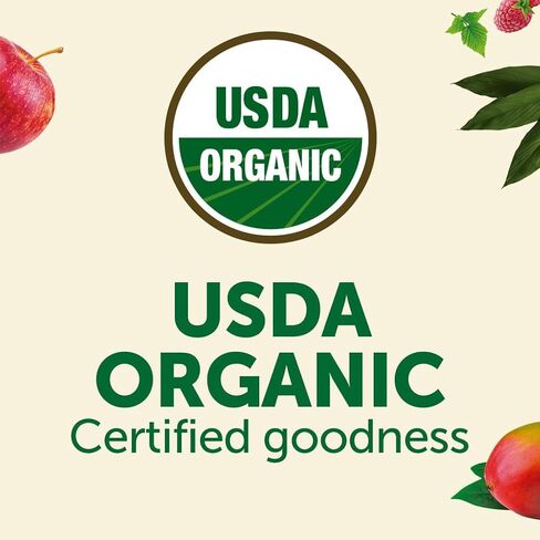 AMA TIME Organic Baby Food Pouches Variety Pack (12 Count, 8 Flavors) | Stage 1+ Fruit & Veggie Puree | Non-GMO Allergen-Free No Added Sugar | BPA-Free Pouches for Baby Led Weaning & Toddlers in Saudi Arabia