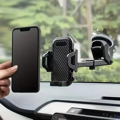Car Phone Mount Holder for Volvo EX90 2023 2024,Dashboard Windshield Phone Holder Strongest Suction Cup 360° Adjustable Hands Free Anti-Drop Cell Phone Holder in Saudi Arabia