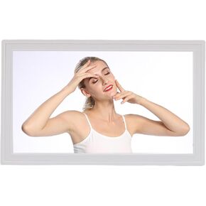 Goshyda 18.5 Inch WiFi Digital Photo Frame with & 32GB Memory | HD LED Display & Multi Languages | Remote Sharing and Auto Rotate for Home (US Plug) in Kuwait