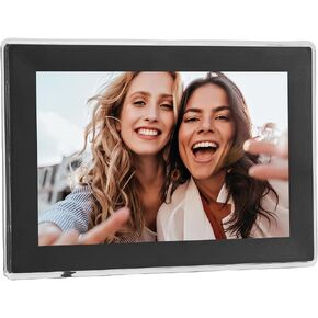 Diyeeni WiFi Digital Picture Frame, 10.1 Inch HD Disply, Electronic Picture Frame, Auto Rotate, Built in Speaker, Send Photos Instantly from Anywhere with via APP (US Plug) in Kuwait