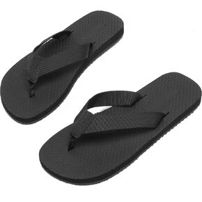 Classic Flip Flops, Red and Black, Textured Foam Sole, Beach Sandals in Saudi Arabia